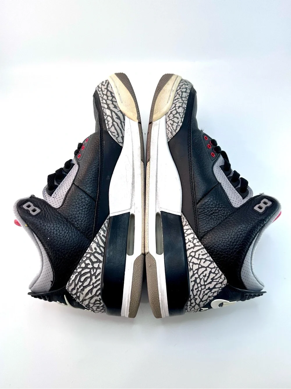 Air Jordan 3 Retro OG Black Cement 2018 Size 12 with Original Box